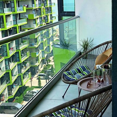 Mur Apartament Alezzi Beach Resort Năvodari Exteriér fotografie
